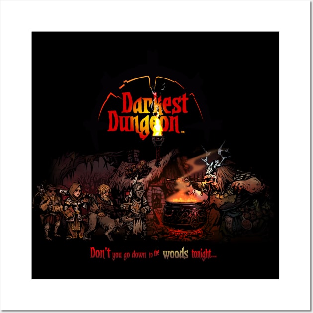 Darkest Dungeon Wall Art by elobrerodelarte